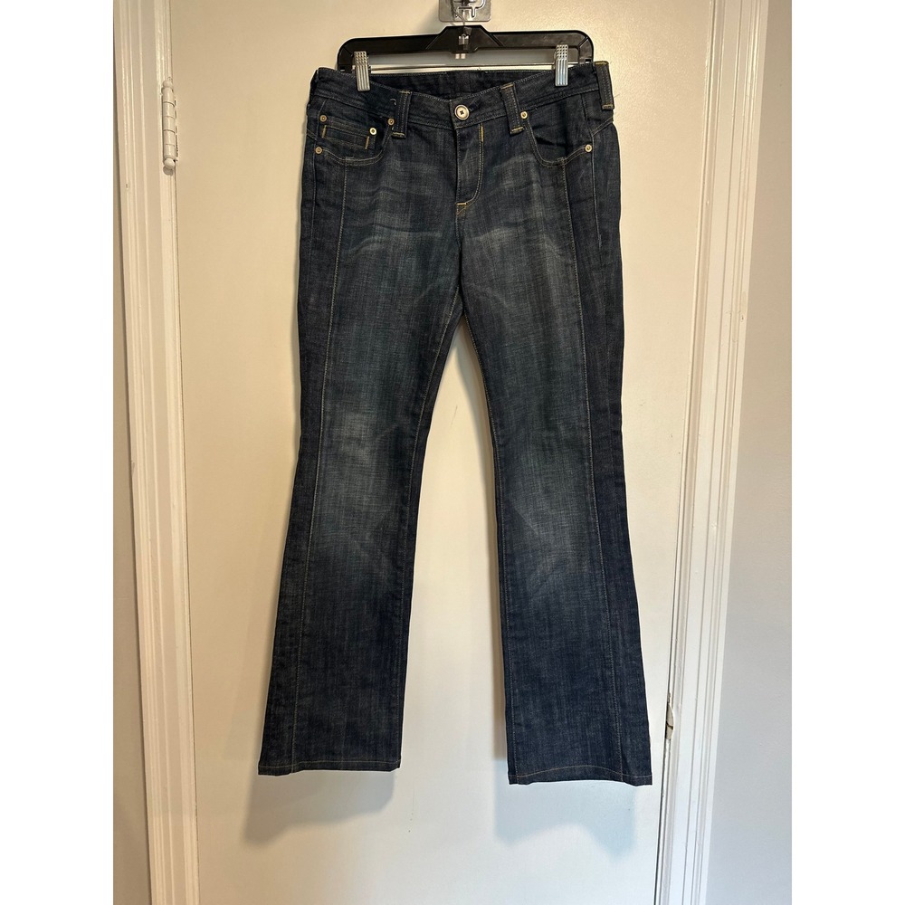 Kasil Y2K Bootcut Jeans Sz:30 Dark Wash Selvedge Denim